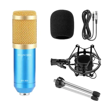 BM 800 karaoke mikrofon BM800 studio kondensaator mikrofon mic bm-800 KTV Raadio Braodcasting Laulu Salvestamine arvuti