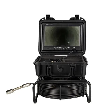 Hot Müük 9Inch Monitor, HD 23MM 10/20/30/40/50M Kaabli Endoscope Pihuarvutite Tööstus Äravool Kanalisatsiooni Toru Kontrolli Kaamera