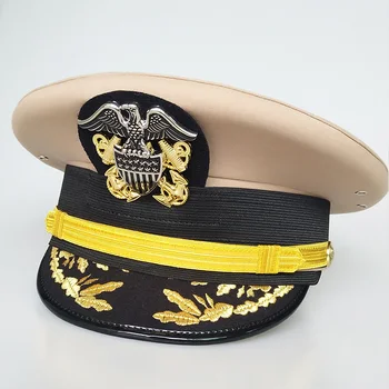 Mees Sõjalise Eagle Emblem Rahvusvahelise Mere-Armee Müts Occidental Navy Marine Corps Hesperian Mereväe Ohvitser Mütsid